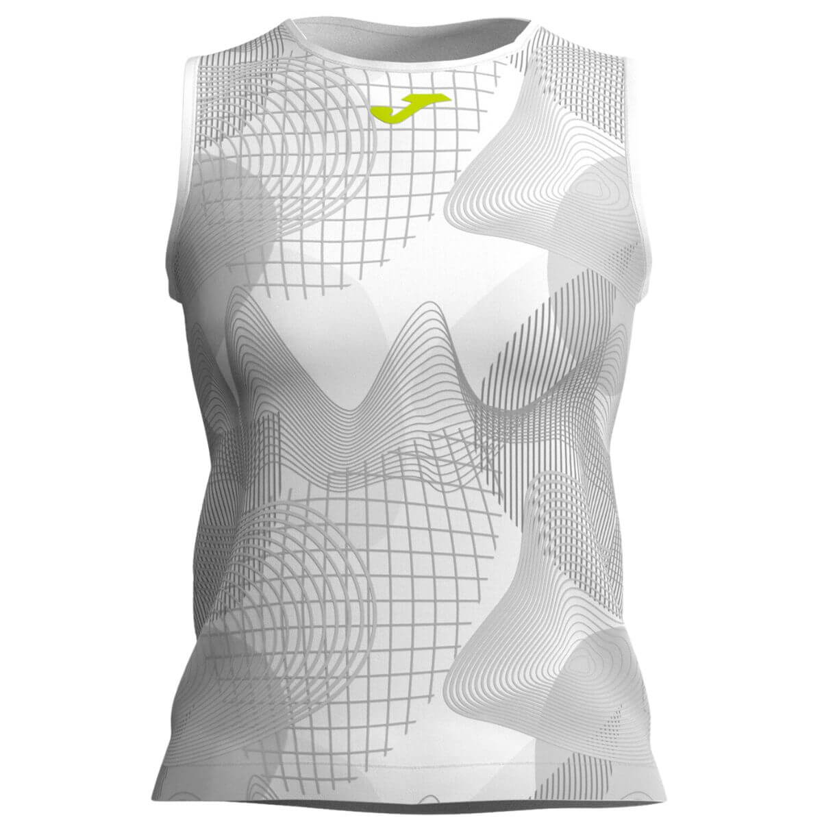 Polera Joma Challenge Tank Top Blanca - Sur SportsVestuario