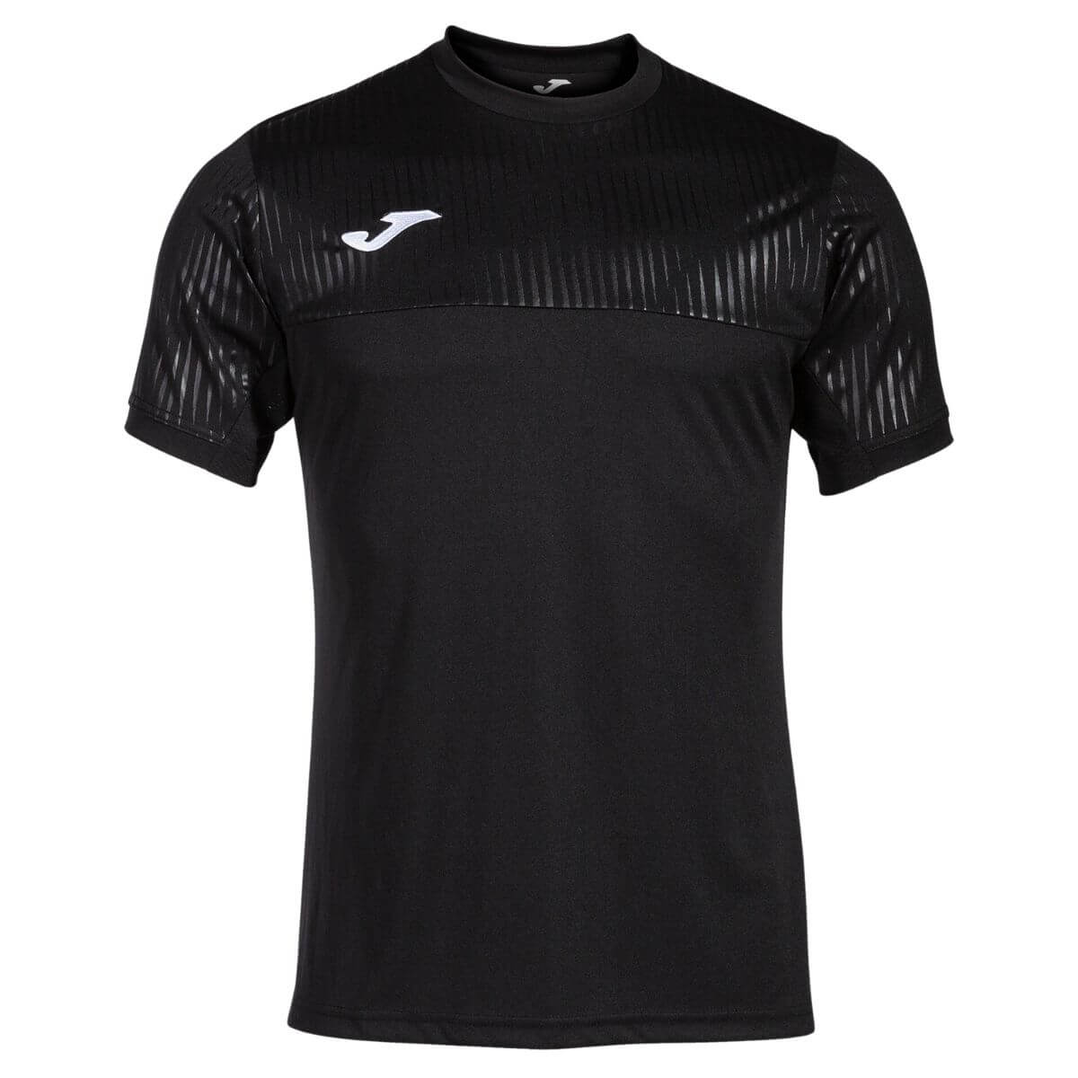 Polera Joma Montreal Manga Corta Negro - Sur SportsVestuario