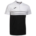 Polera Joma Smash Manga Corta Negro Blanco