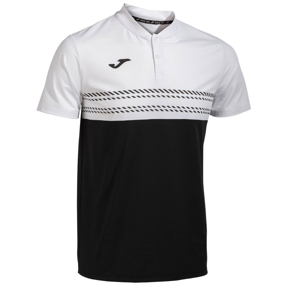 Polera Joma Smash Manga Corta Negro Blanco - Sur SportsVestuario