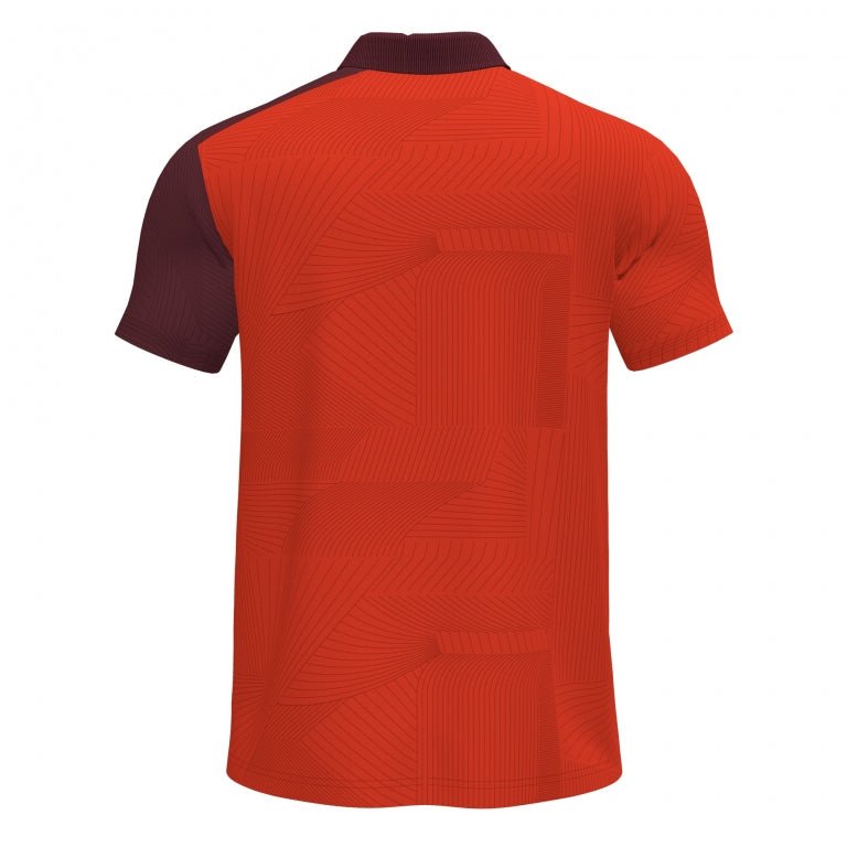 Polera Joma Torneo Polo Roja Burdeo - Sur SportsVestuario