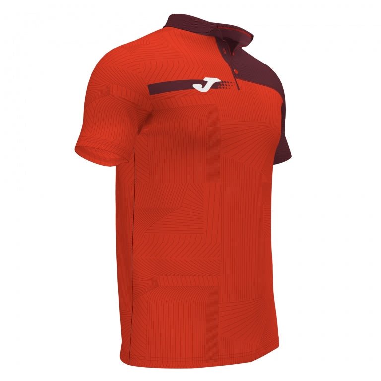 Polera Joma Torneo Polo Roja Burdeo - Sur SportsVestuario