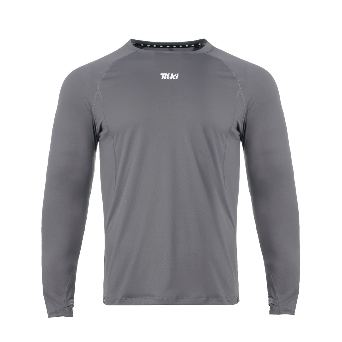 Polera Manga Larga Poly Tilki Lehinde - Gris