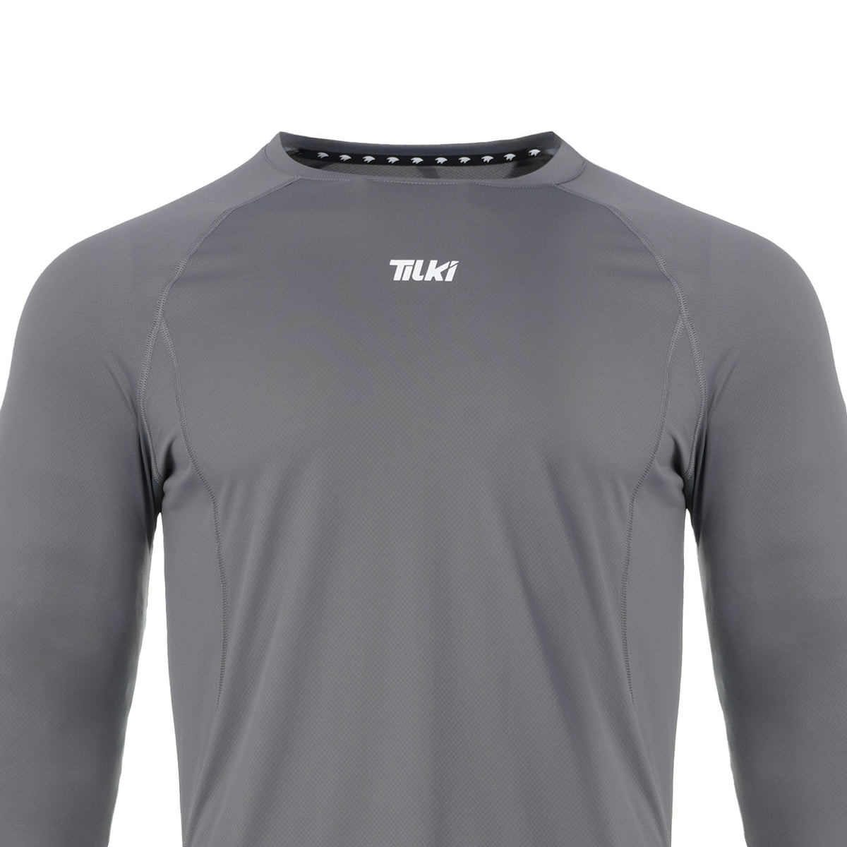Polera Manga Larga Poly Tilki Lehinde - Gris