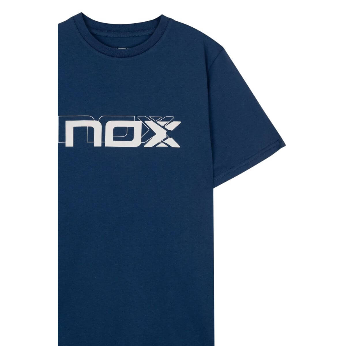 Polera Nox Azul Marino Logo Blanco - Sur SportsVestuario