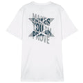 Polera Nox Blanca Logo Celeste - Sur SportsVestuario