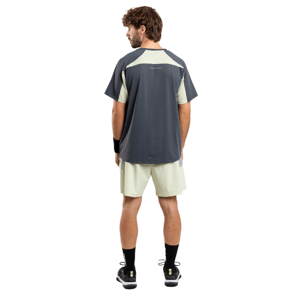 Polera Nox Hombre Pro Charcoal Grey - Sur SportsVestuario