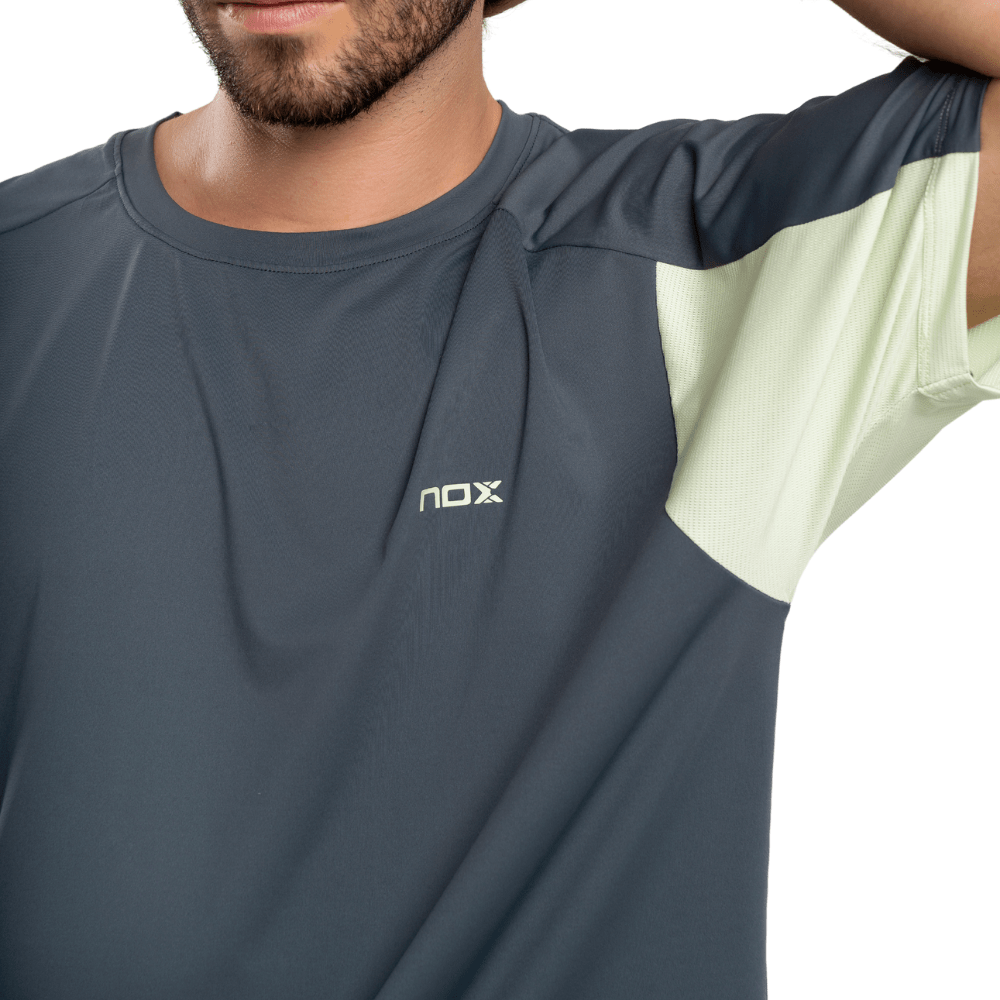 Polera Nox Hombre Pro Charcoal Grey - Sur SportsVestuario