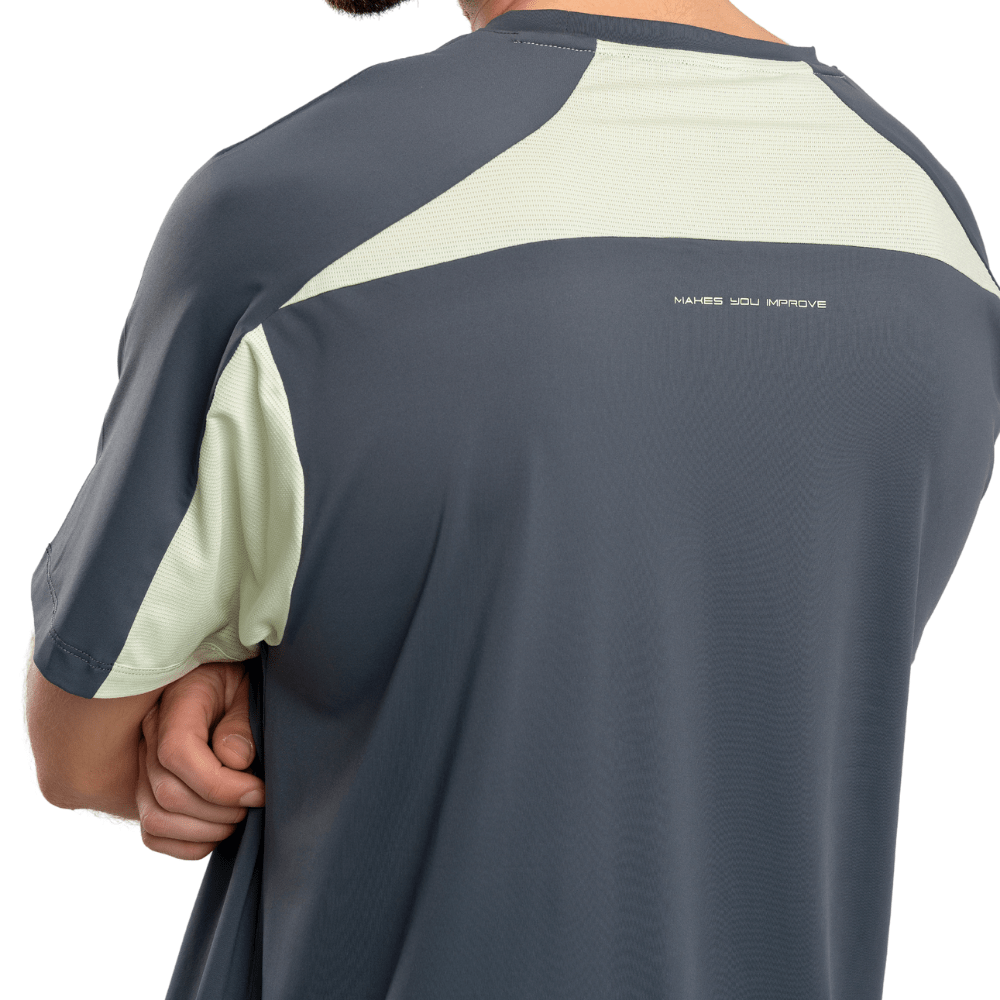 Polera Nox Hombre Pro Charcoal Grey - Sur SportsVestuario