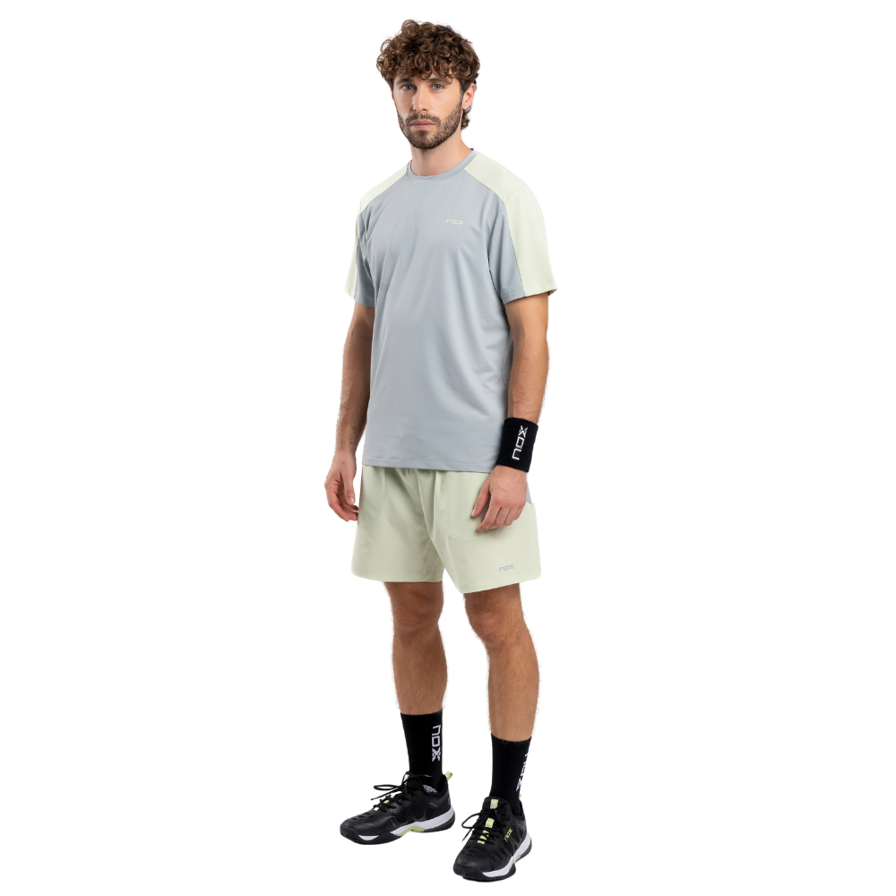 Polera Nox Hombre Pro Misty Grey