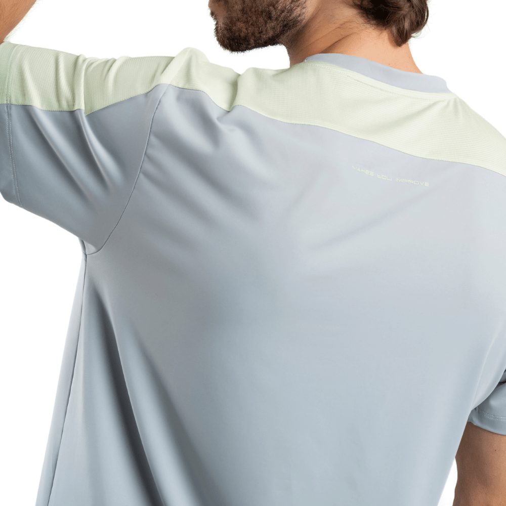 Polera Nox Hombre Pro Misty Grey - Sur SportsVestuario