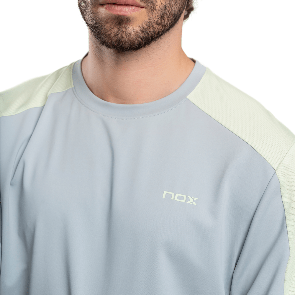 Polera Nox Hombre Pro Misty Grey - Sur SportsVestuario