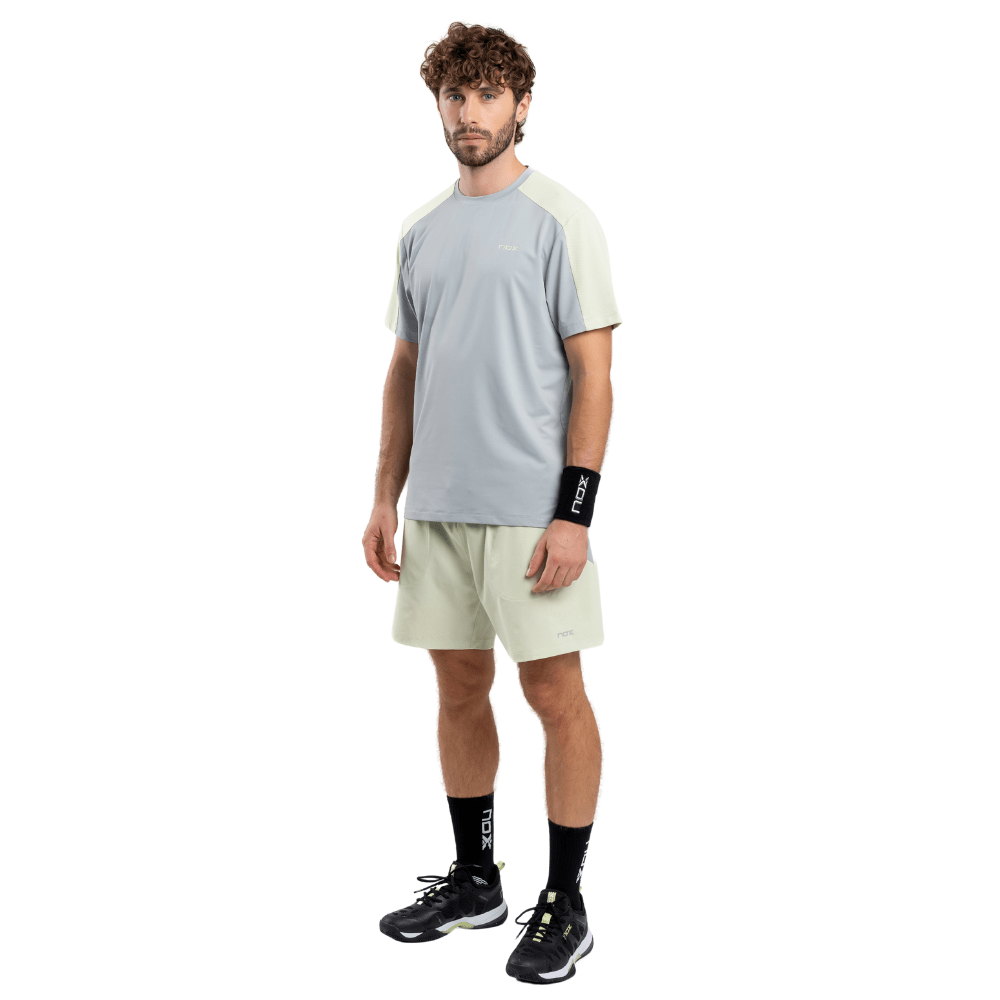 Polera Nox Hombre Pro Misty Grey - Sur SportsVestuario