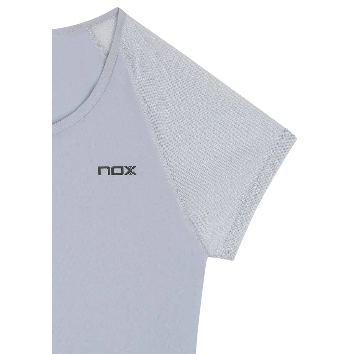 Polera Nox Mujer Pro Regular Gris - Sur SportsVestuario