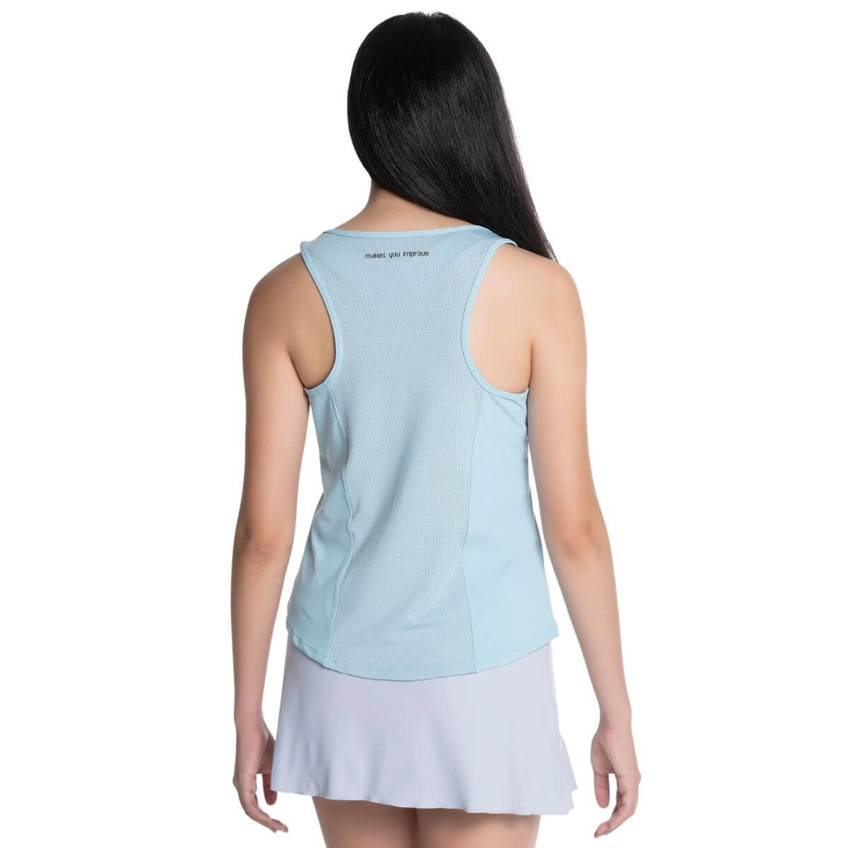 Polera Nox Mujer Tirantes Pro Fit Azul Cielo - Sur SportsVestuario