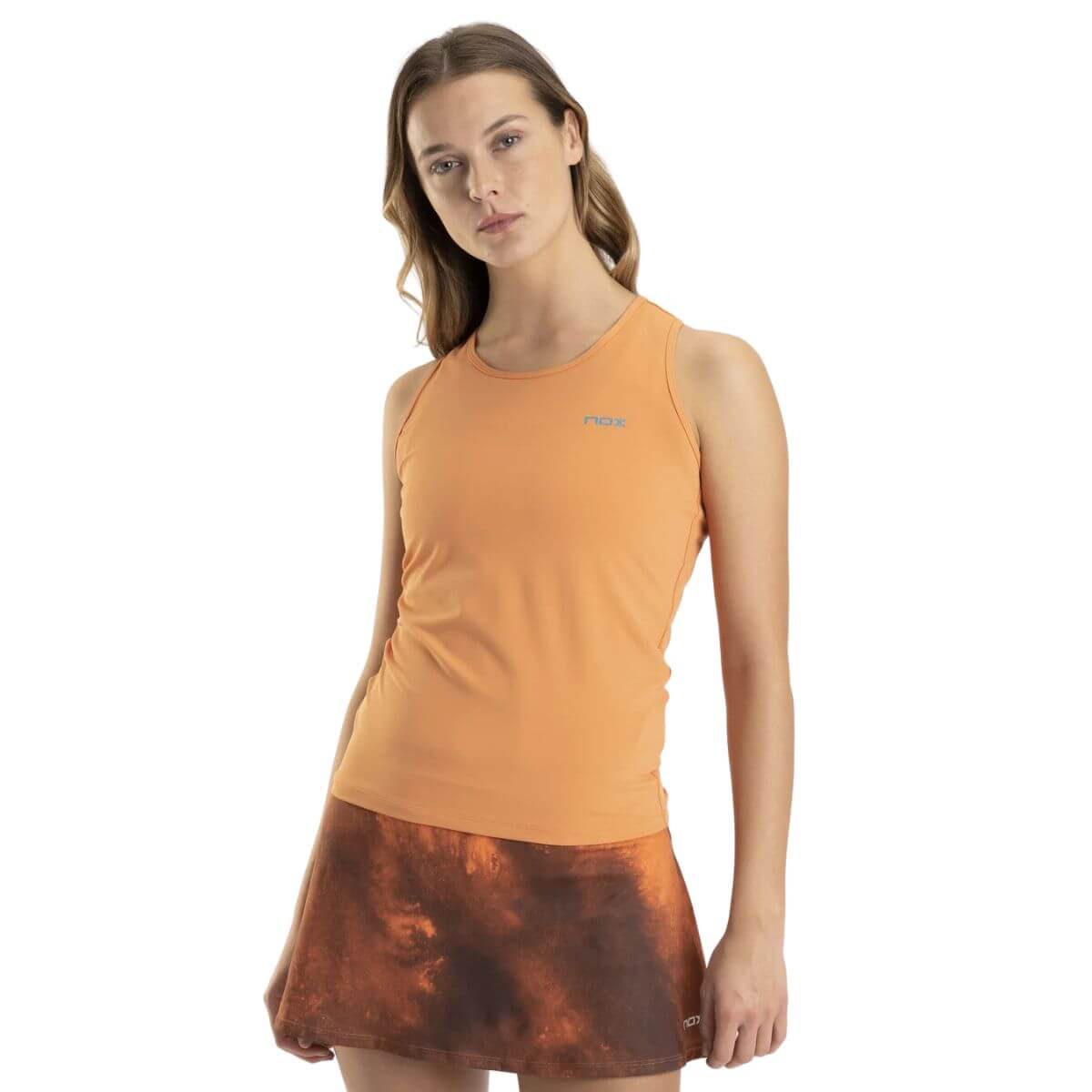 Polera Nox Mujer Tirantes Pro Mandarina - Sur SportsVestuario