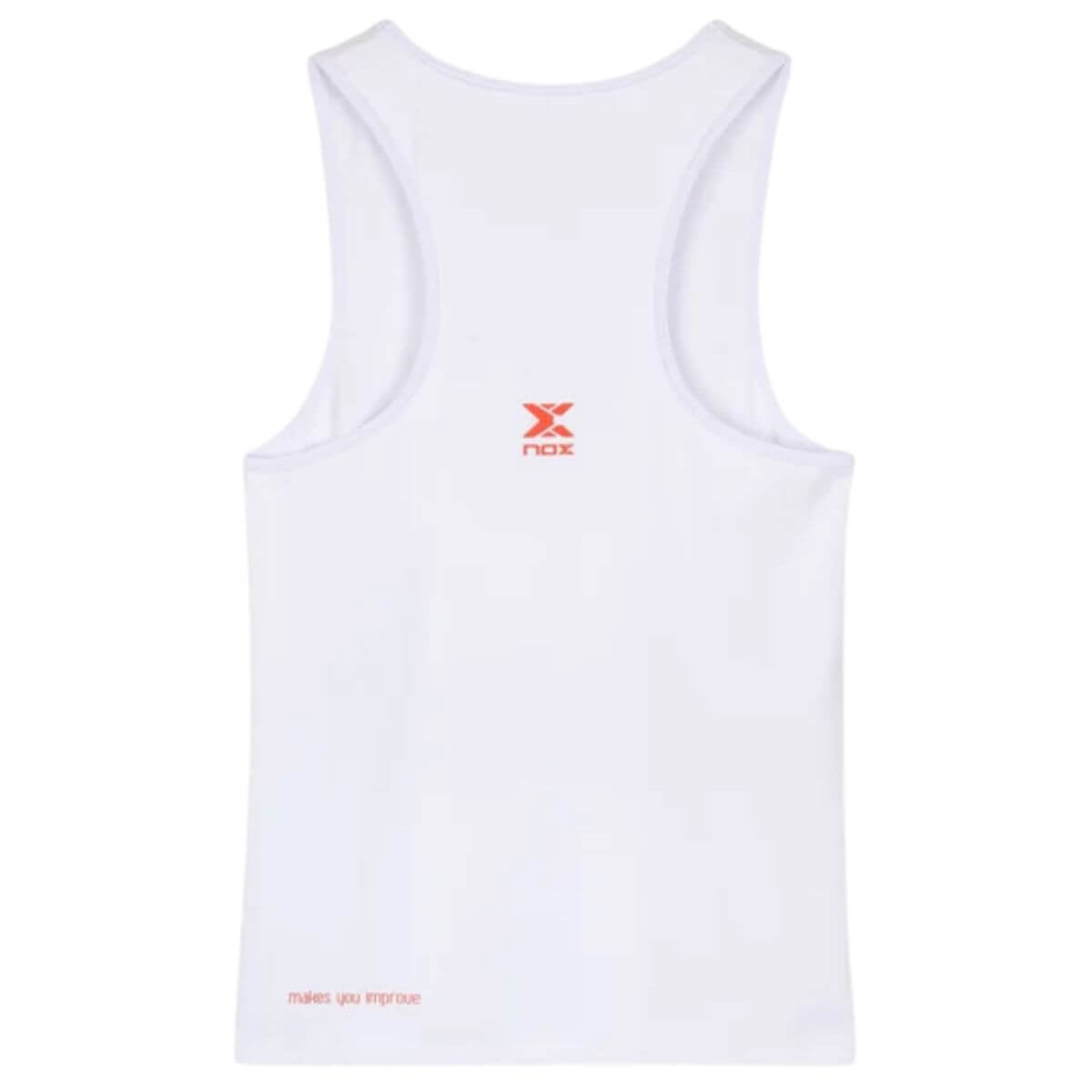 Polera Nox Mujer Tirantes Team Fit Blanca - Sur SportsVestuario