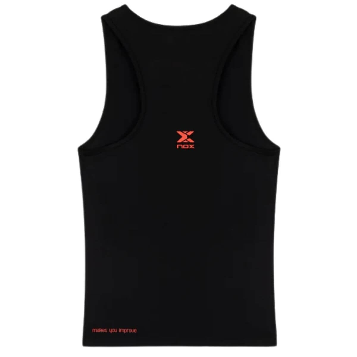Polera Nox Mujer Tirantes Team Fit Negra - Sur SportsVestuario