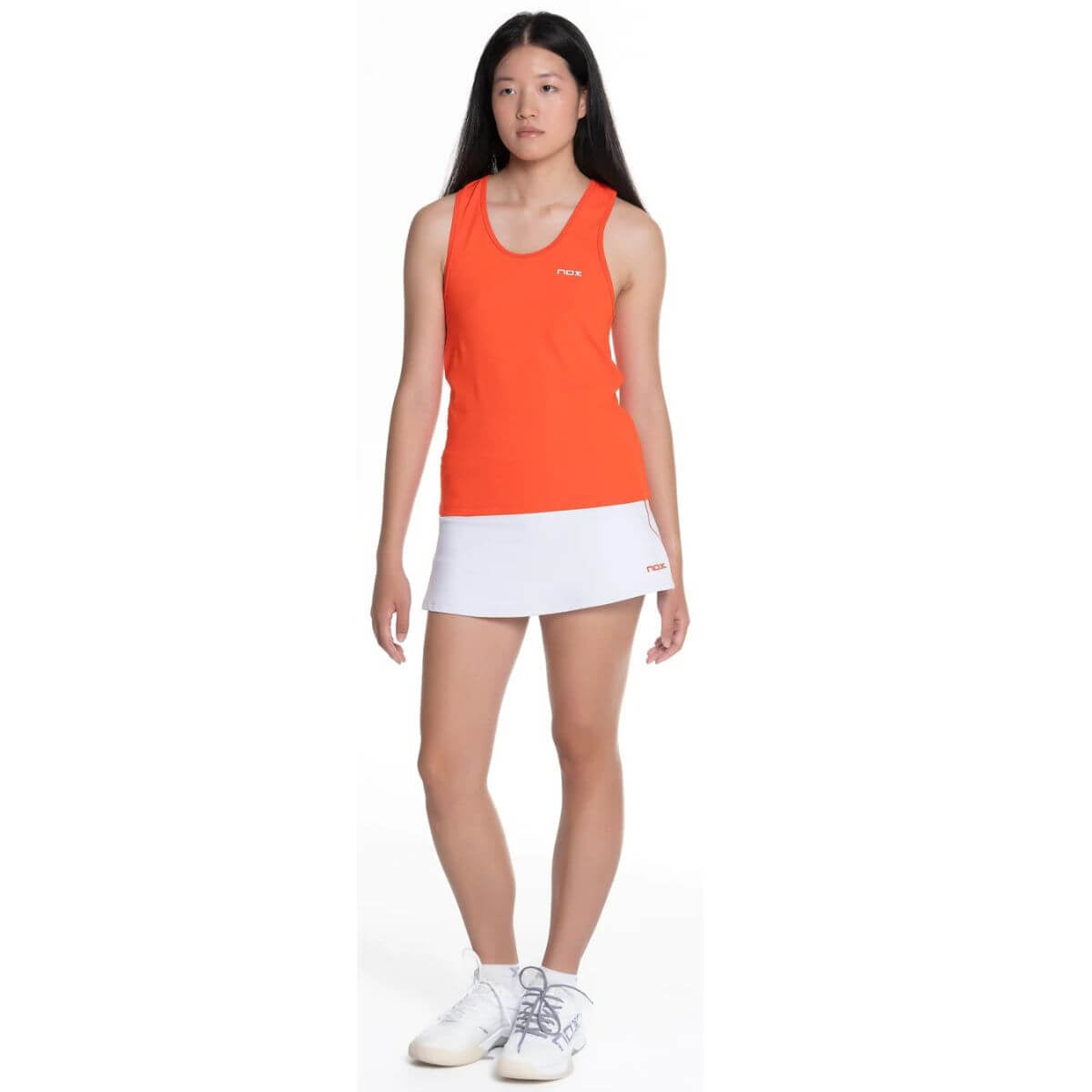 Polera Nox Mujer Tirantes Team Fit Roja - Sur SportsVestuario