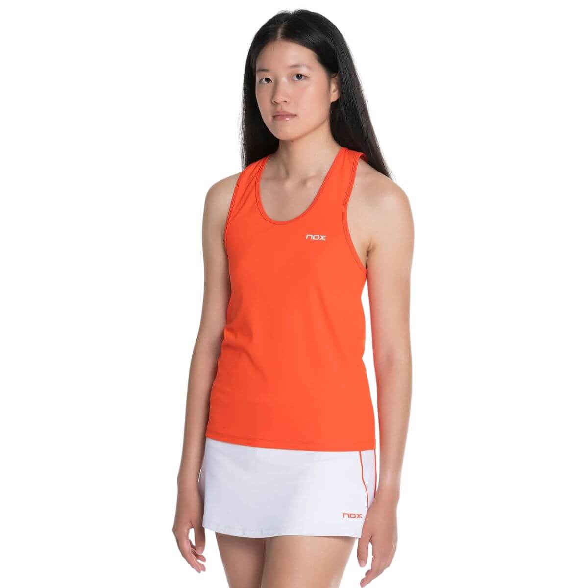 Polera Nox Mujer Tirantes Team Fit Roja - Sur SportsVestuario