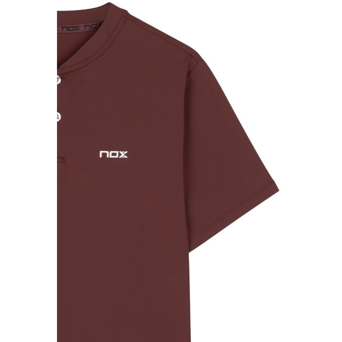 Polera Nox Polo Pro Rojo Café - Sur SportsVestuario