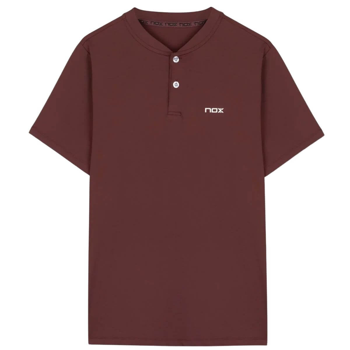 Polera Nox Polo Pro Rojo Café - Sur SportsVestuario