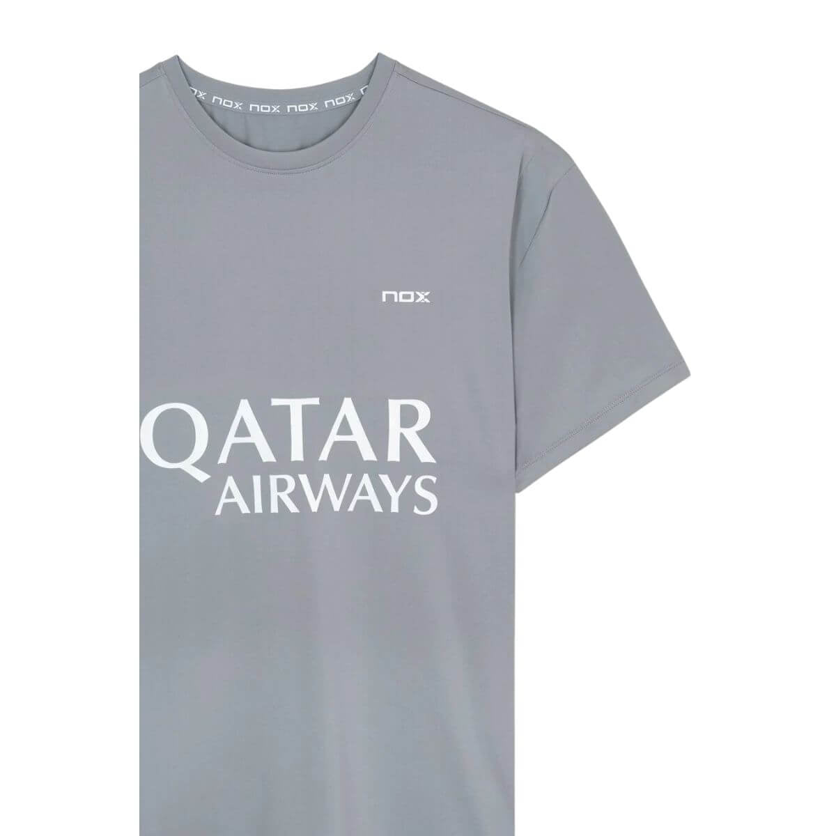 Polera Nox Sponsor AT10 Gris 2023 - Sur SportsVestuario
