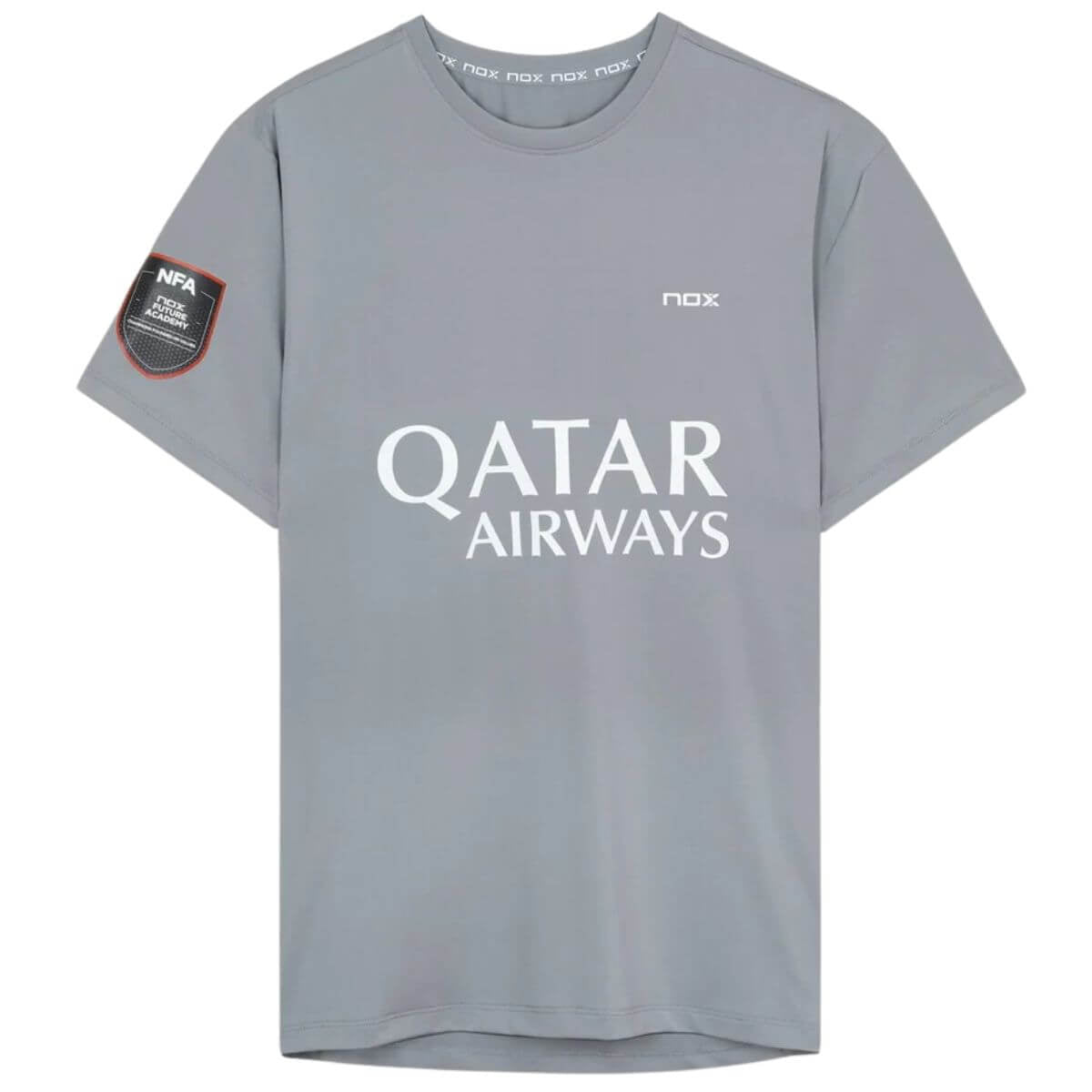 Polera Nox Sponsor AT10 Gris 2023 - Sur SportsVestuario