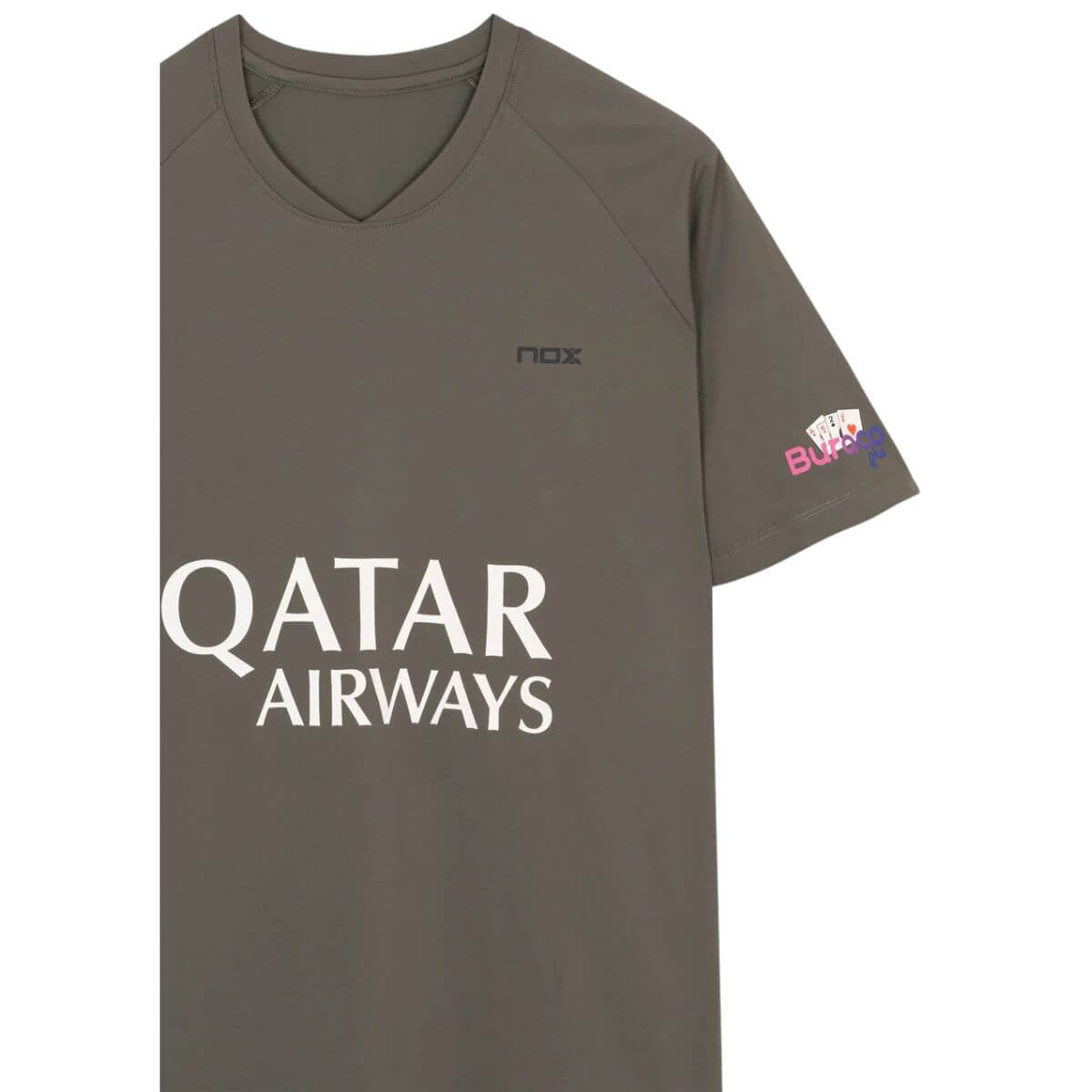 Polera Nox Sponsor AT10 Verde Oliva 2023 - Sur SportsVestuario