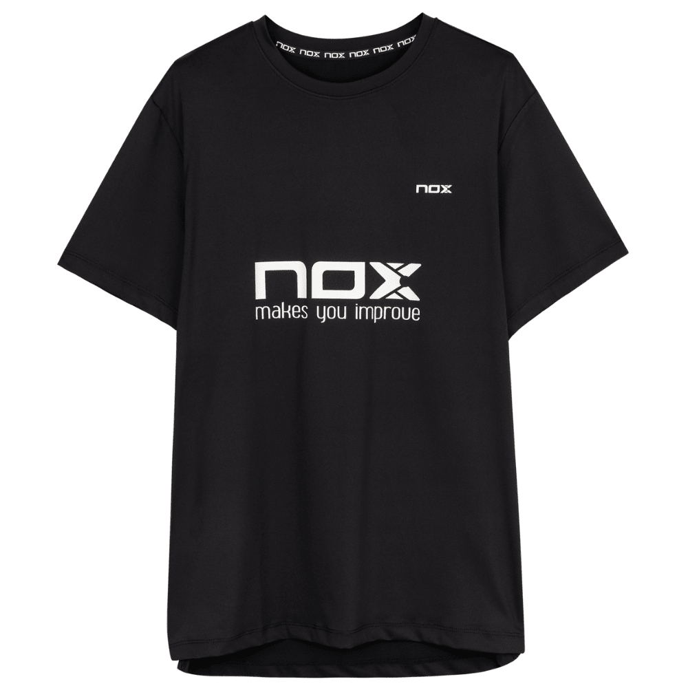 Polera Nox Sponsor LA10 Negra de Leo Augsburguer 2025 - Sur SportsVestuario