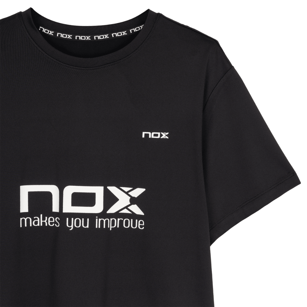 Polera Nox Sponsor LA10 Negra de Leo Augsburguer 2025 - Sur SportsVestuario