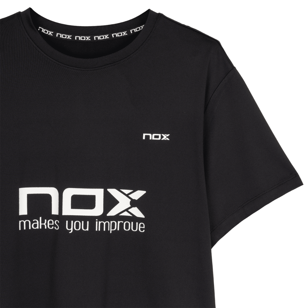 Polera Nox Sponsor TL10 Negra de Tino Libaak 2025 - Sur SportsVestuario