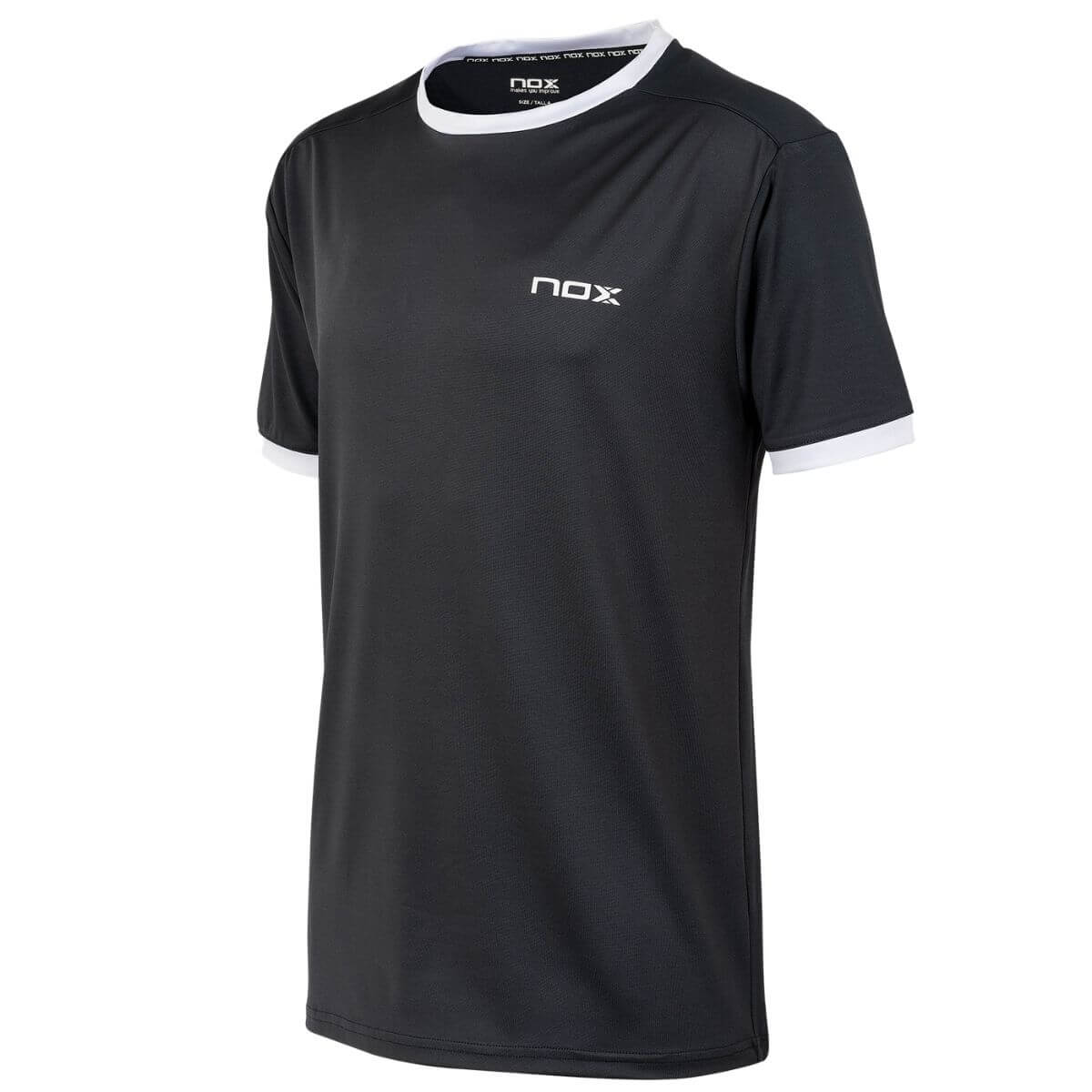 Polera Nox Team Plomo Logo Blanco - Sur SportsVestuario