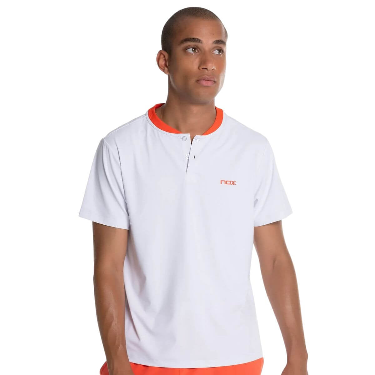 Polera Nox Team Polo Regular Blanca - Sur SportsVestuario