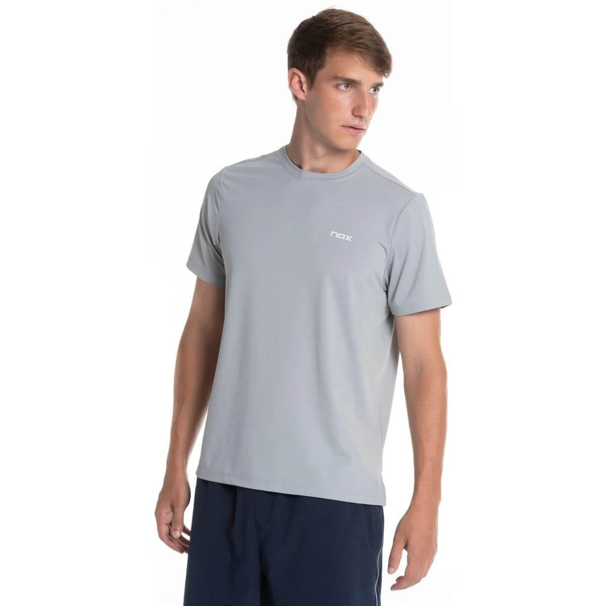 Polera Nox Team Regular Gris - Sur SportsVestuario