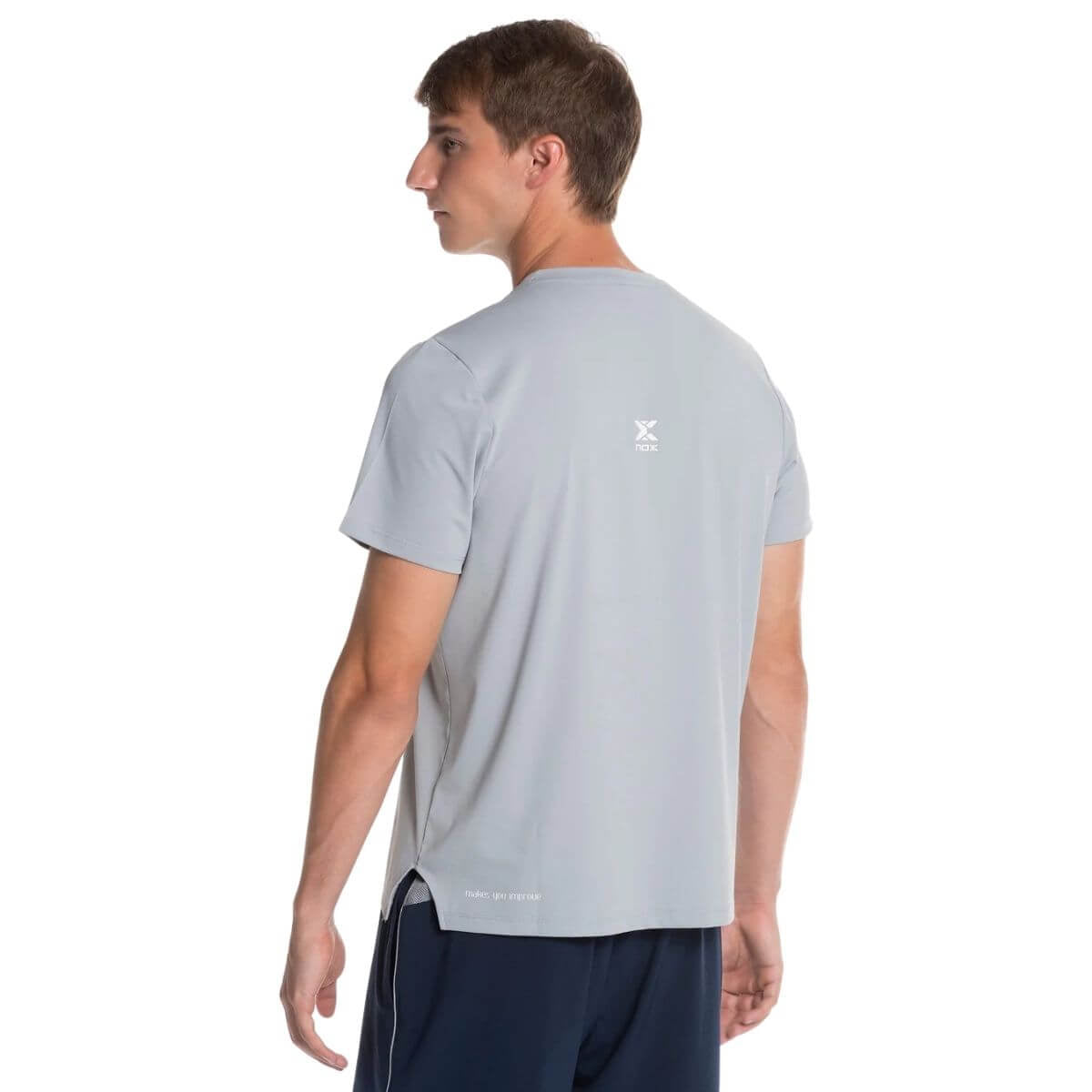 Polera Nox Team Regular Gris - Sur SportsVestuario