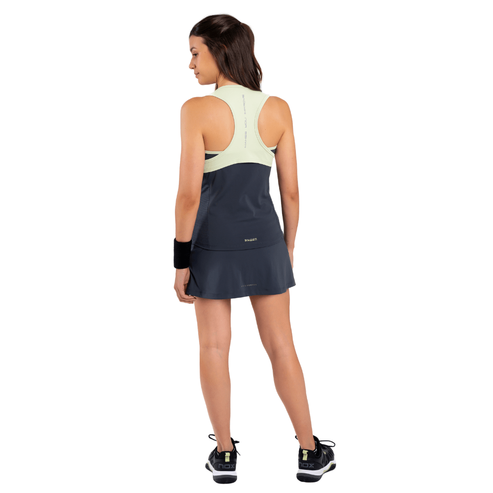 Polera Nox Tirantes Mujer Pro Charcoal Grey - Sur SportsVestuario