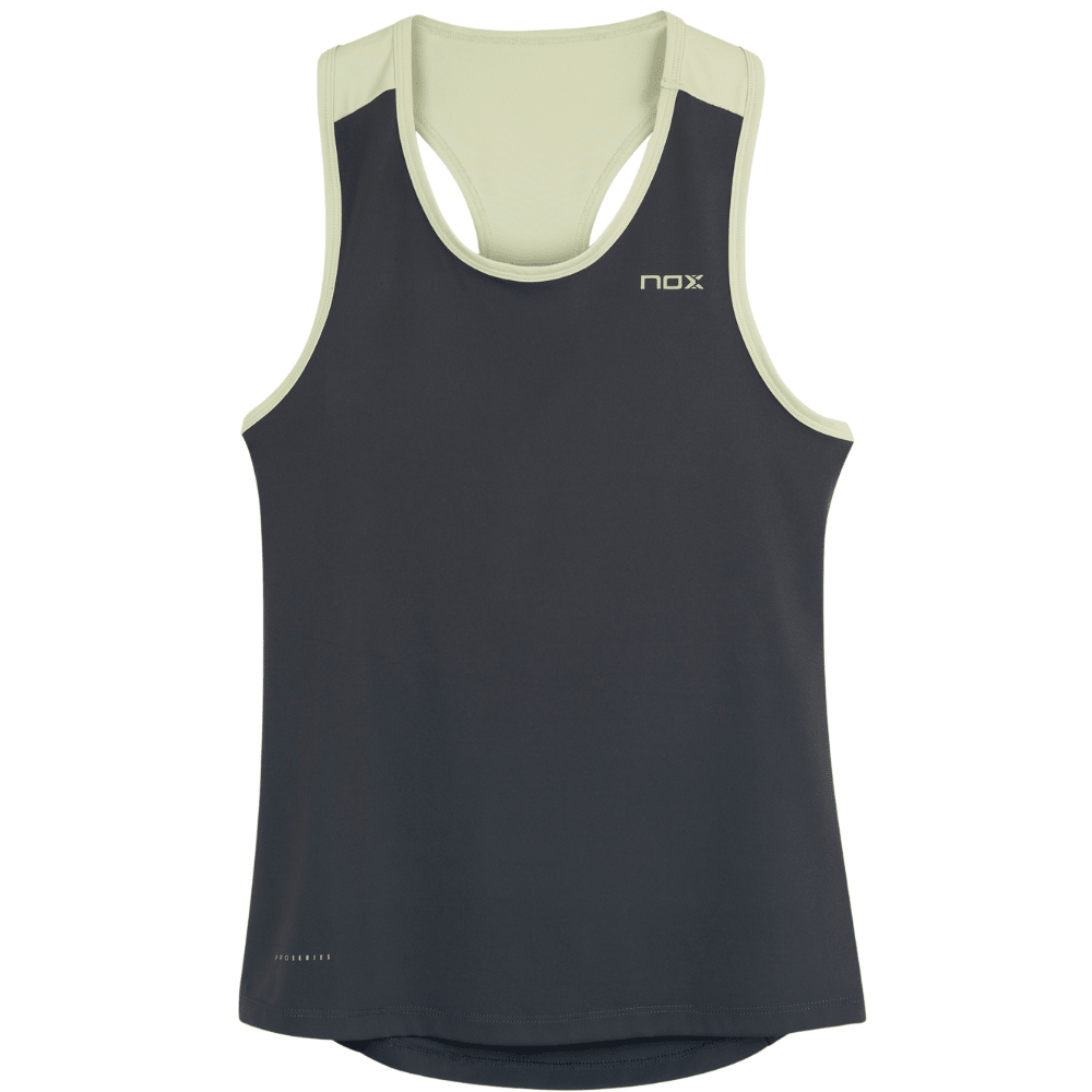 Polera Nox Tirantes Mujer Pro Charcoal Grey - Sur SportsVestuario