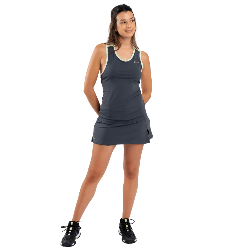 Polera Nox Tirantes Mujer Pro Charcoal Grey - Sur SportsVestuario