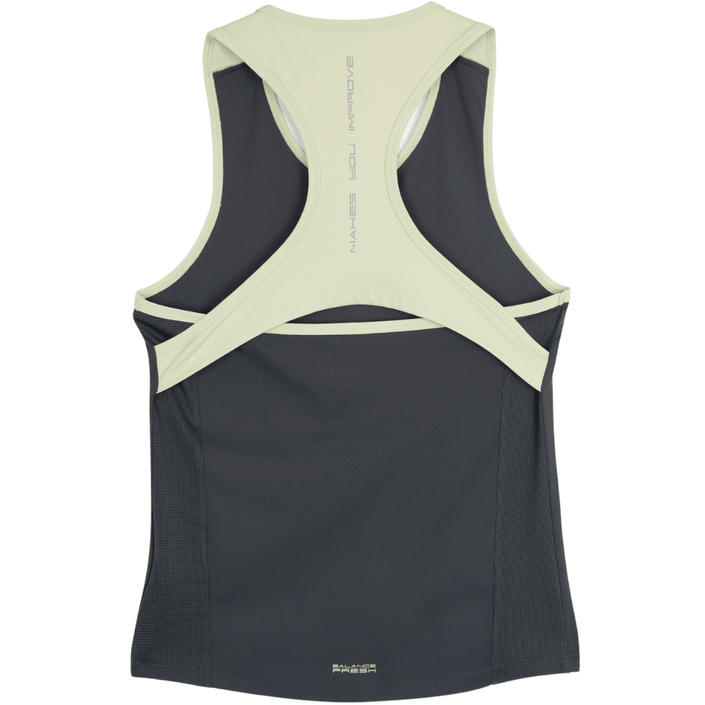 Polera Nox Tirantes Mujer Pro Charcoal Grey - Sur SportsVestuario