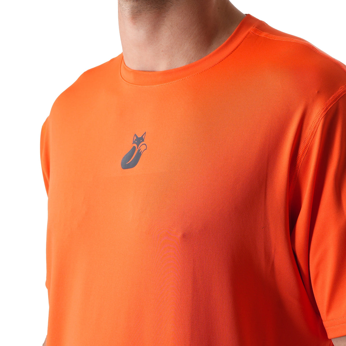 Polera Poly Tilki Temel - Naranja