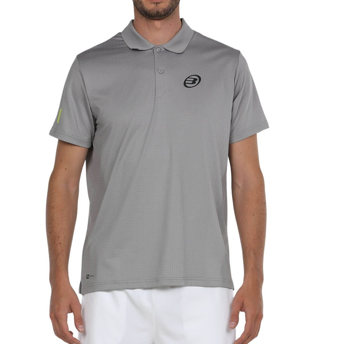 Polera Polo Bullpadel Lindo Gris Medio - Sur SportsVestuario