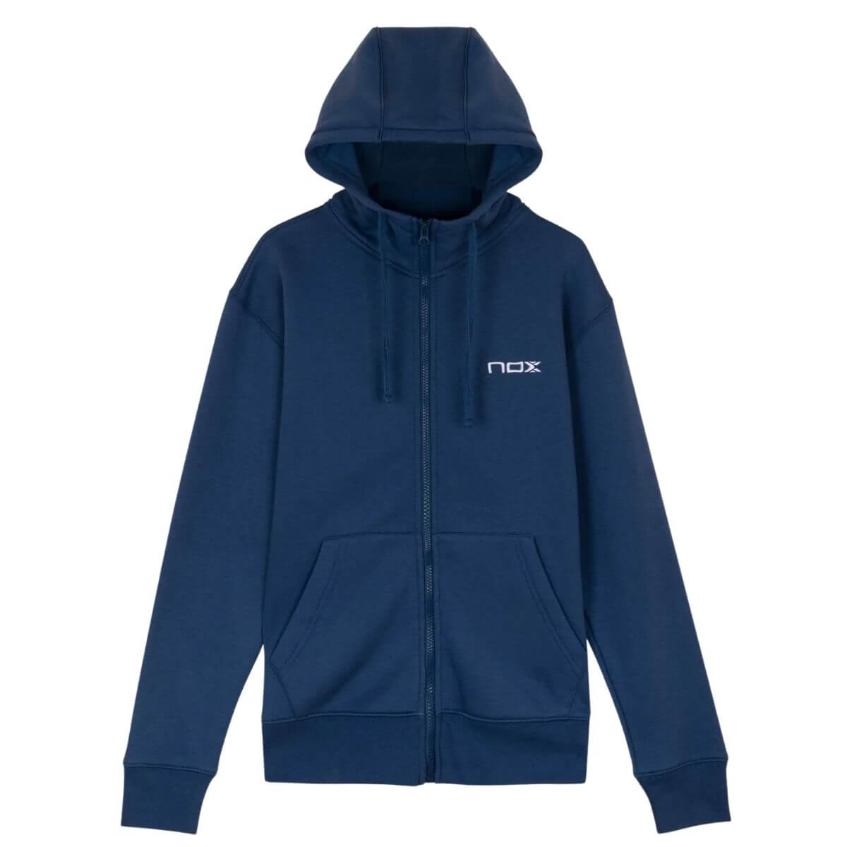 Poleron Nox Capucha Azul Marino - Sur SportsVestuario