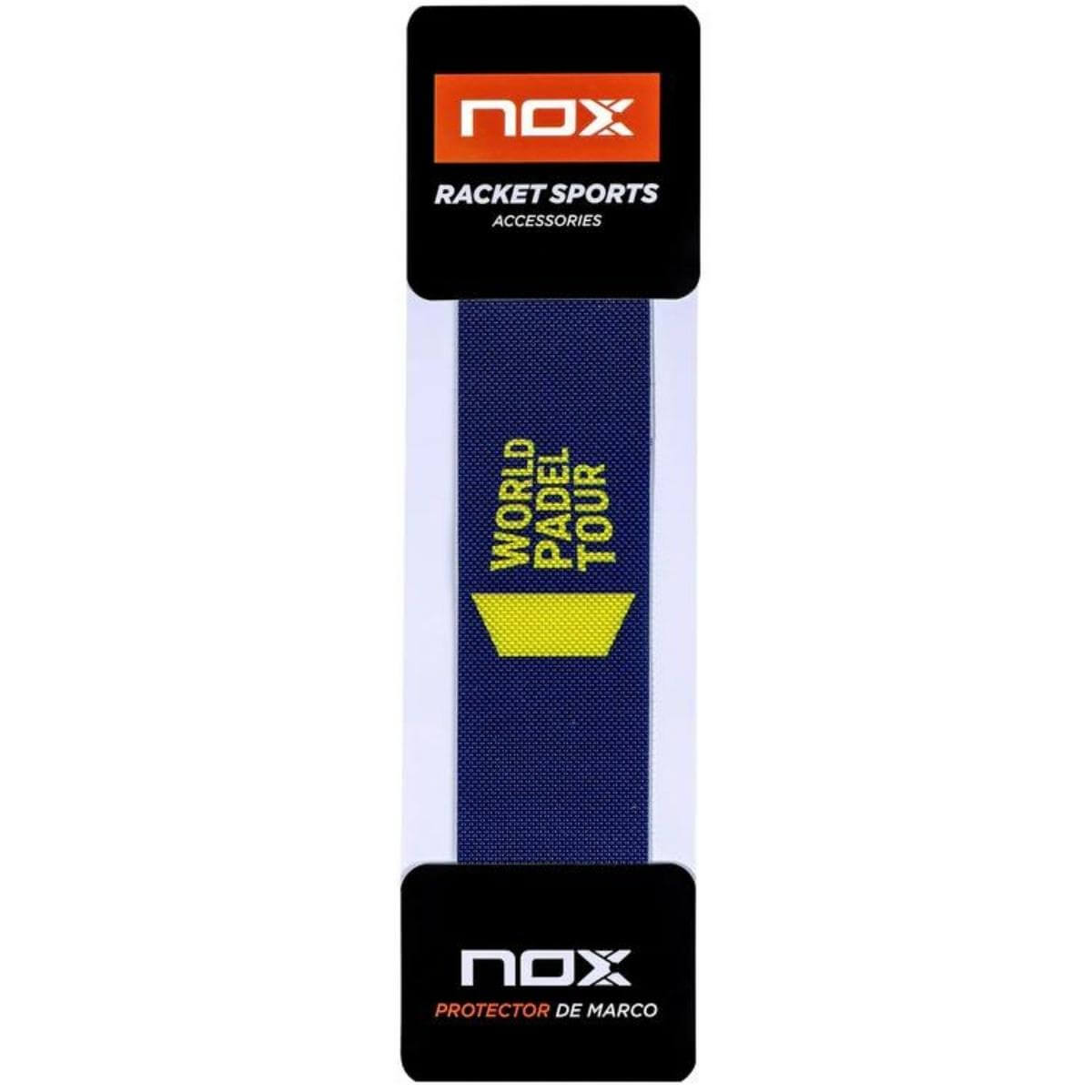 Protector Pala Nox WPT Azul Marino Logo Amarillo - Sur SportsAccesorios