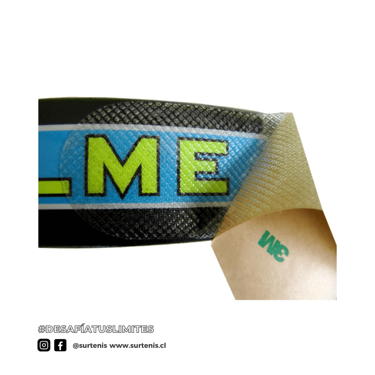 Protector Pala Padel No+Crash Silicona Transparente Talla L - Sur SportsAccesorios