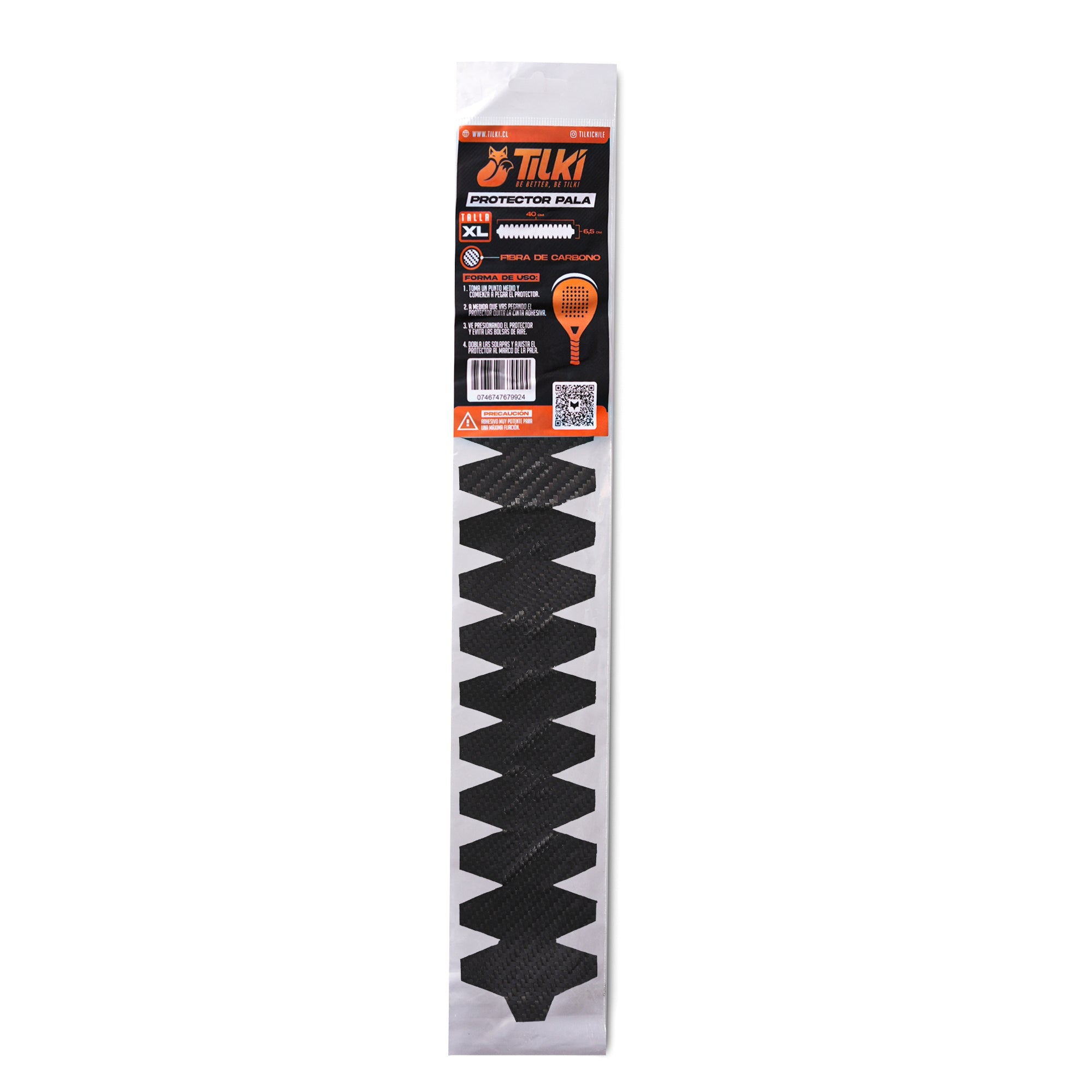 Protector Pala Tilki Fibra Carbono Talla XL