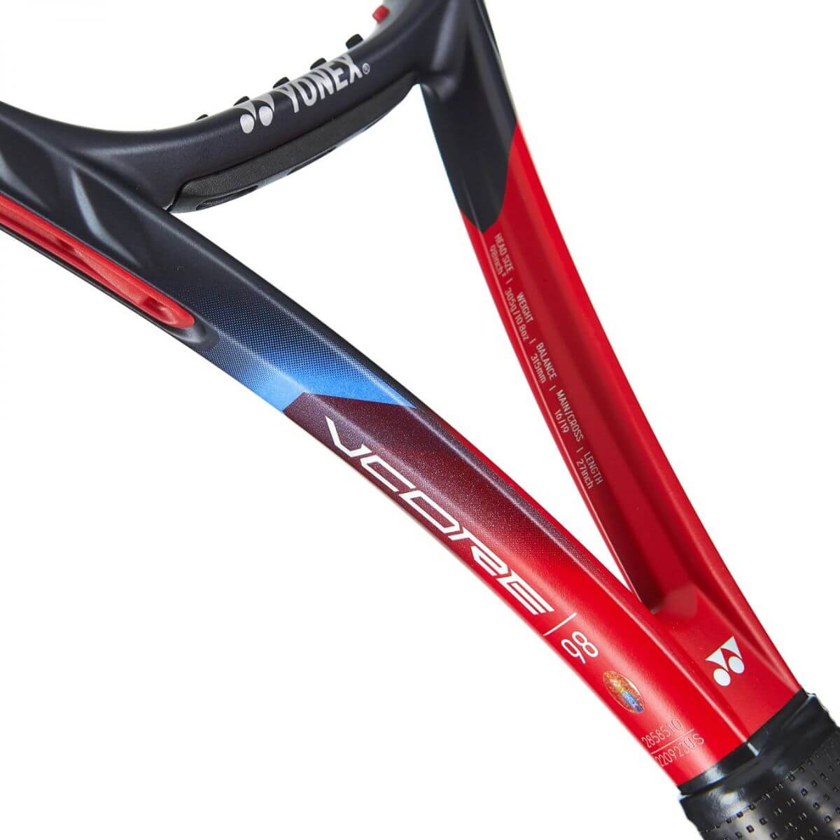 Raqueta Yonex Vcore 100 Scarlet (300gr) - Sur SportsRaquetas