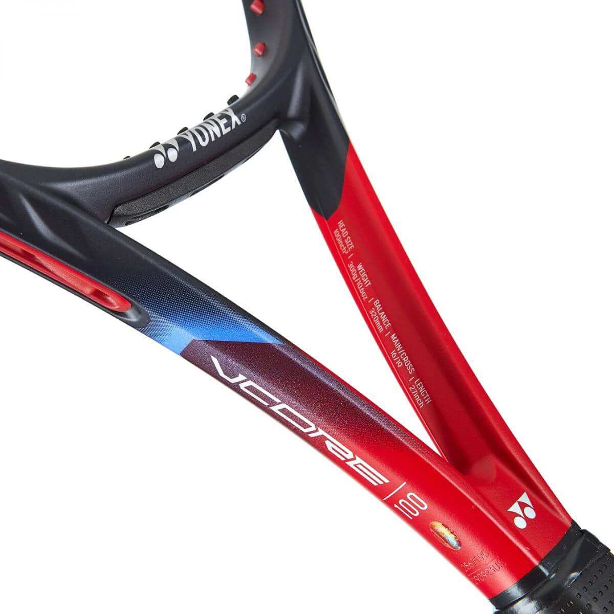Raqueta Yonex Vcore 98 Scarlet (305gr) - Sur SportsRaquetas