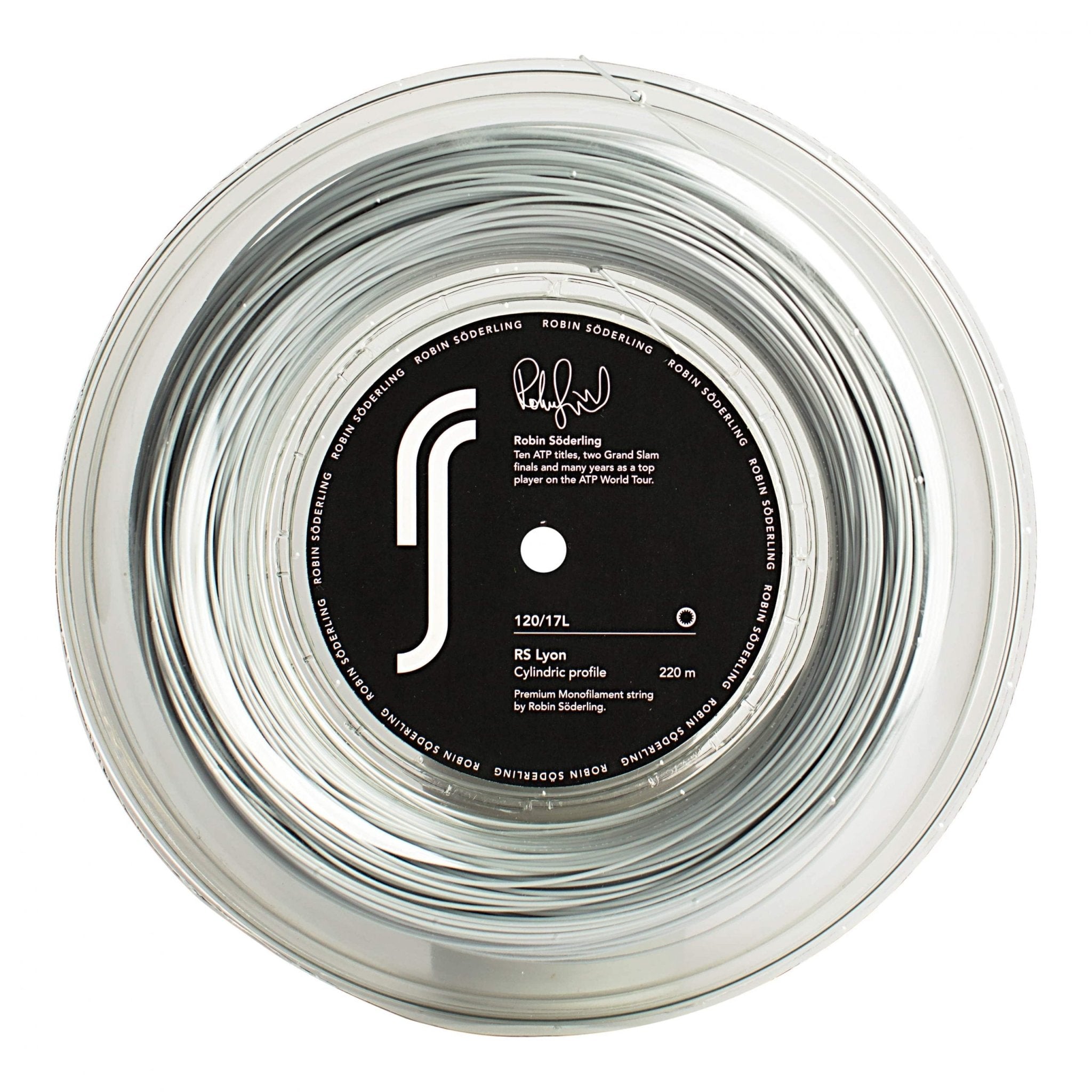 Rollo de Cuerda Robin Soderling Lyon Gris (220m) - Sur SportsAccesorios