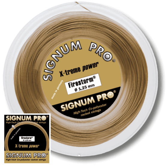 Rollo de Cuerda Signum Pro Firestorm Dorado (200m) - Sur SportsAccesorios